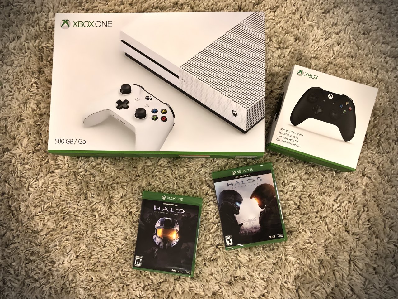 Xbox One S and Halo Collection