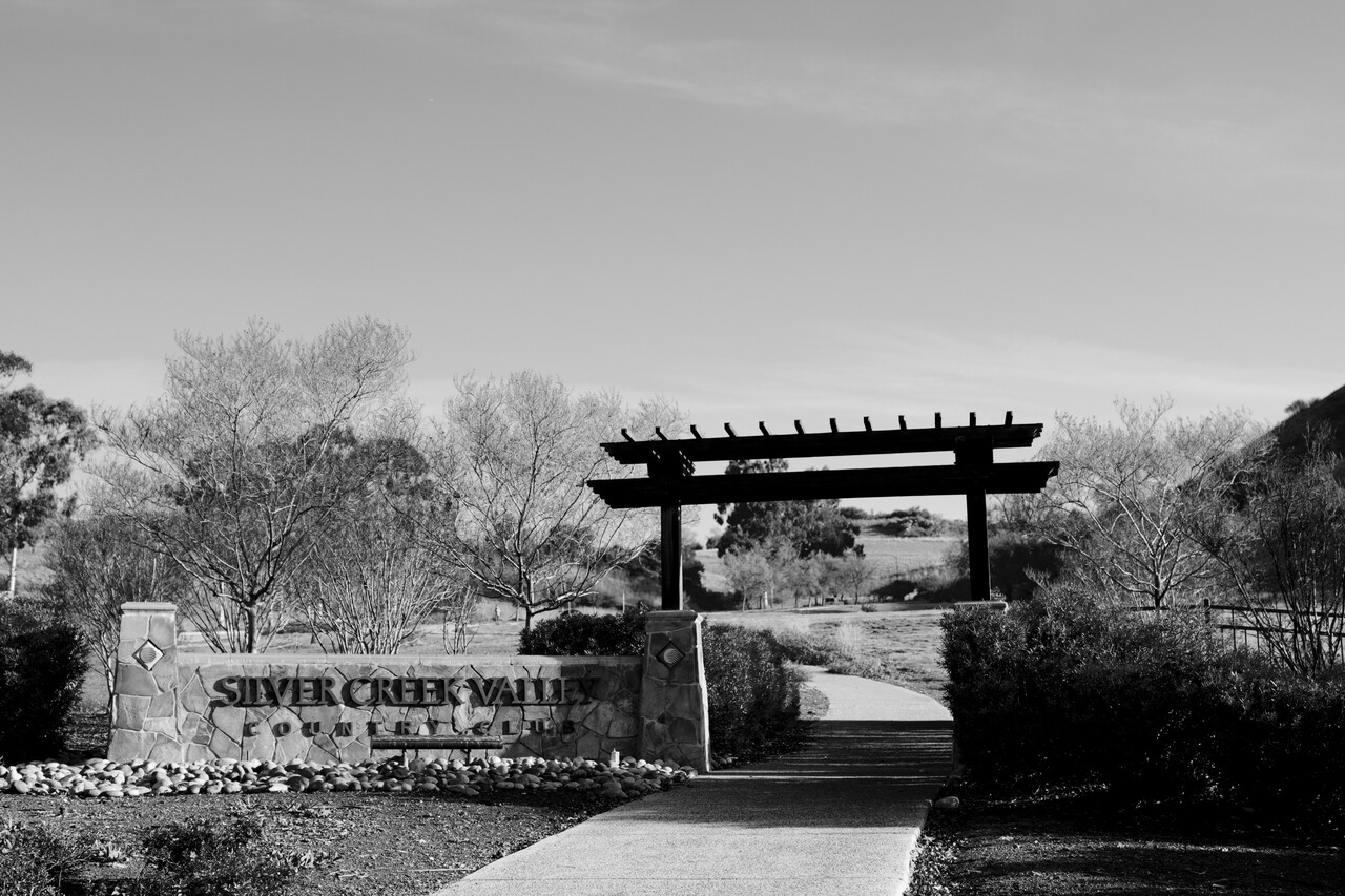 Silver Creek Valley Country Club Gateway